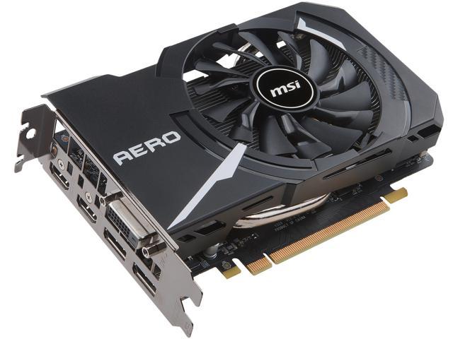 MSI GeForce GTX 1060 6GB GDDR5 PCI Express 3.0 x16 Video Card GTX