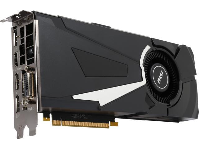 Refurbished: MSI GeForce GTX 1070 Video Card GTX 1070 AERO 8G OC