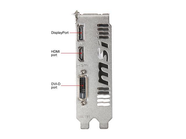 Refurbished: MSI GeForce GTX 1050 Ti Video Card GTX 1050 Ti 4GT OC ...