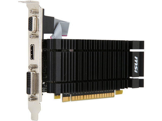 Refurbished: MSI GeForce GT 710 Graphics Card GT 710 2GD5H LP - Newegg.com
