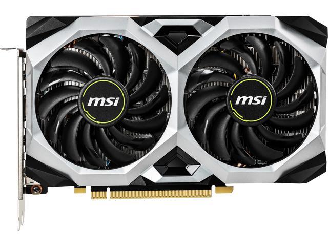 MSI Ventus GeForce GTX 1660 Ti Video Card GTX 1660 TI VENTUS XS 6G OC ...