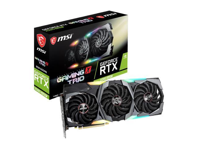 MSI GeForce RTX 2080 SUPER RTX 2080 Super Gaming X TRIO Video Card