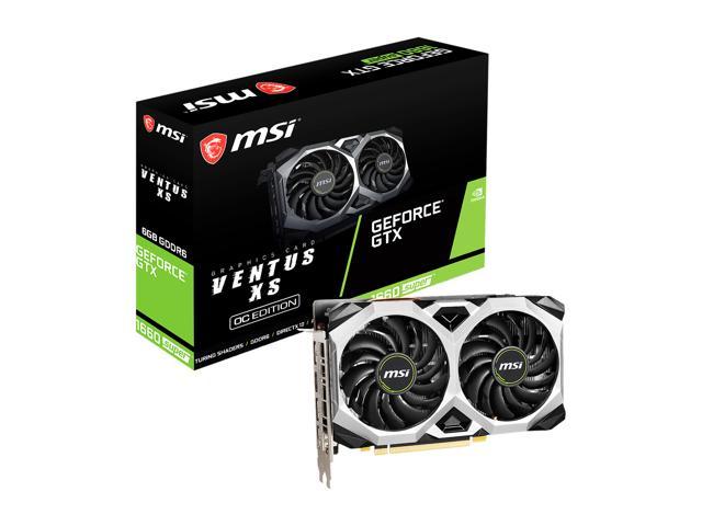 MSI Ventus GeForce GTX 1660 SUPER Video Card GTX 1660 SUPER VENTUS