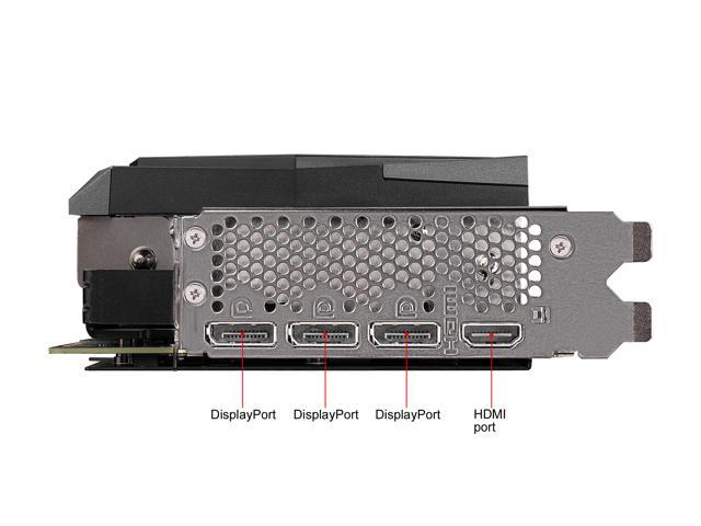 MSI Gaming GeForce RTX 3090 Video Card RTX 3090 GAMING X TRIO 24G 