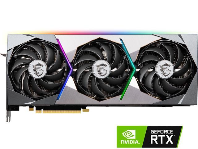 MSI Suprim GeForce RTX 3090 24GB GDDR6X PCI Express 4.0 Video Card