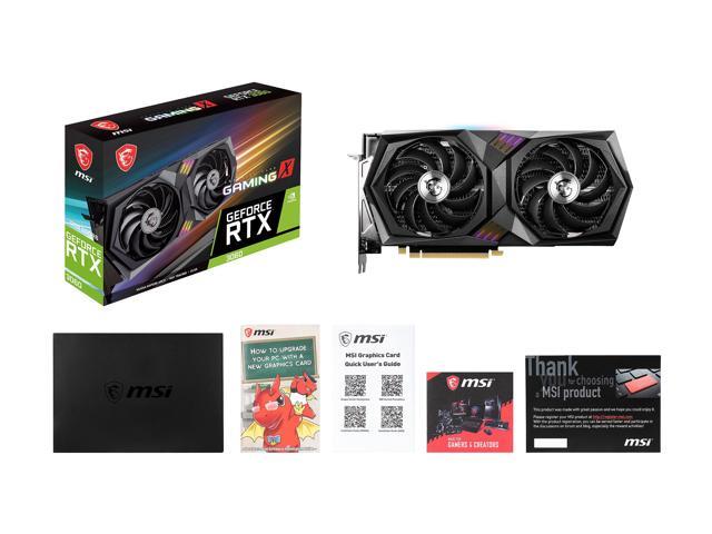 MSI Gaming GeForce RTX 3060 12GB GDDR6 PCI Express 4.0 Video Card