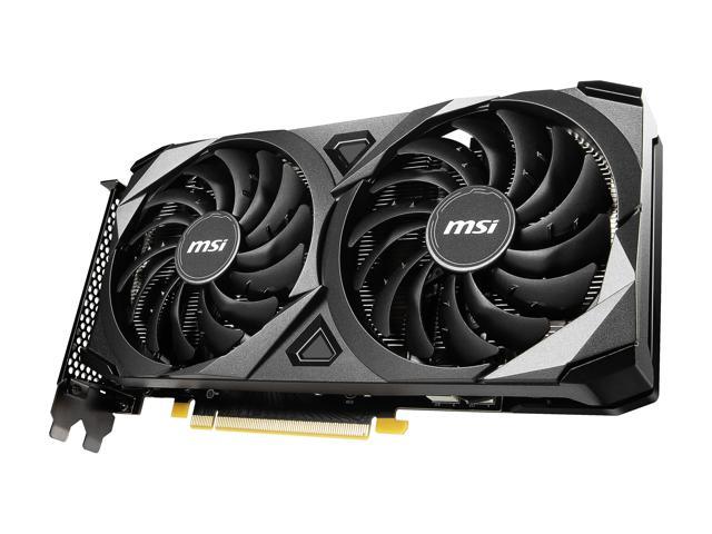 MSI Ventus GeForce RTX 3060 12GB GDDR6 PCI Express 4.0 Video Card RTX 3060  Ventus 2X 12G OC