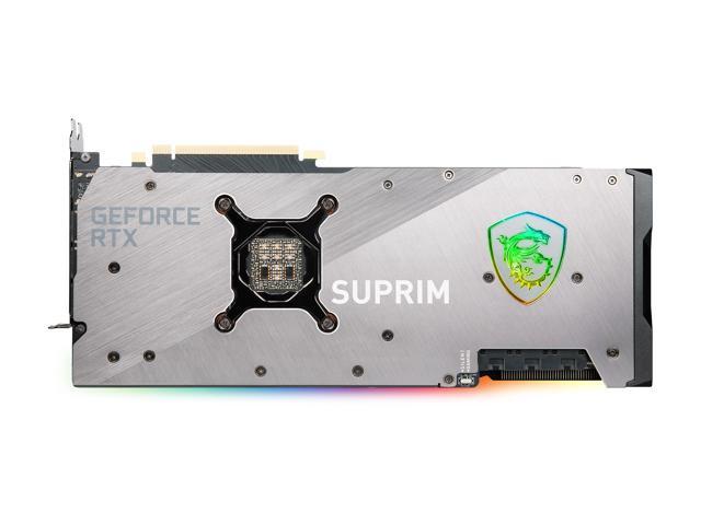 MSI Suprim GeForce RTX 3080 Ti 12GB GDDR6X PCI Express 4.0 ATX Video Card  RTX 3080 Ti SUPRIM X 12G