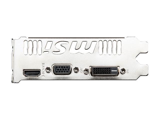 N730K-4GD3/OCV1 MSI Gaming N730K-4GD3/OCV1 4GB DDR3 64-Bit Dual-Link DVI-D/HDMI NVIDIA GeForce Graphics Card 
