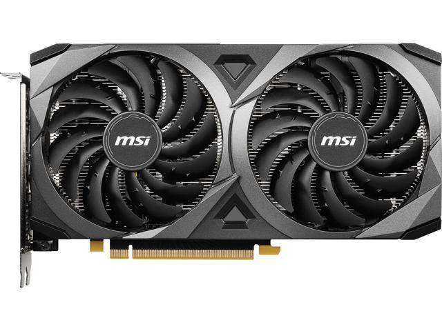 MSI Ventus GeForce RTX 3060 Ti 8GB GDDR6 PCI Express 4.0 Video Card RTX  3060 Ti VENTUS 2X 8G OCV1 LHR