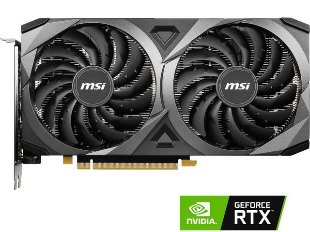 MSI Ventus GeForce RTX 3060 Ti 8GB GDDR6 PCI Express Video Card RTX 3060 Ti VENTUS 2X 8G OCV1 LHR / Video Graphics Cards - Newegg.com