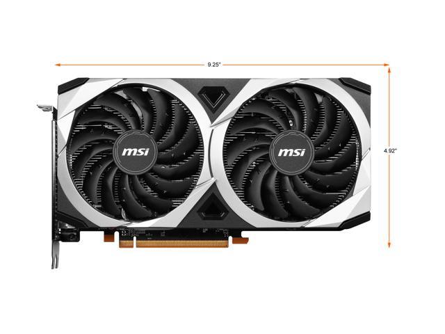 MSI Mech Radeon RX 6600 XT Video Card RX 6600 XT MECH 2X