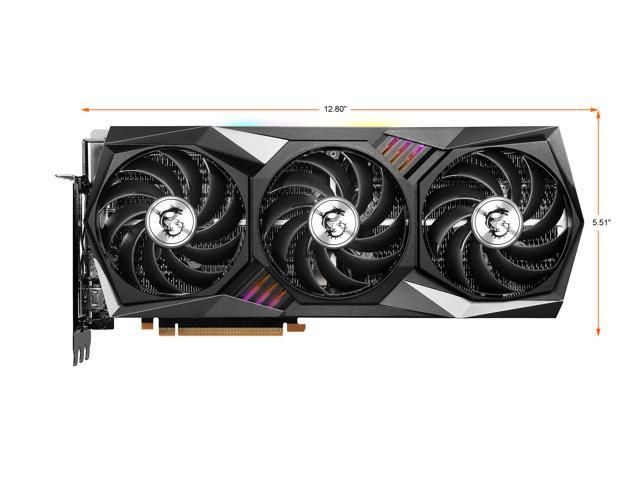 MSI Gaming GeForce RTX 3090 Ti Video Card RTX 3090 TI GAMING X TRIO 24G ...