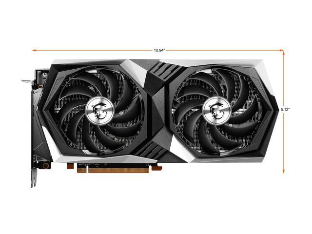 MSI Gaming Radeon RX 6650 XT Video Card RX 6650 XT GAMING X 8G