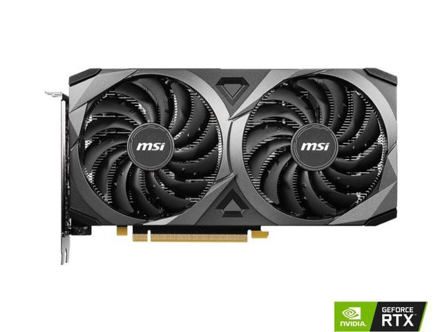 MSI Ventus GeForce RTX 3060 Video Card RTX 3060 VENTUS 2X 8G