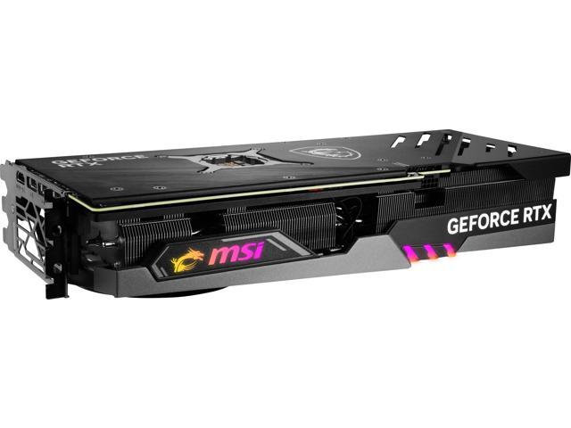 MSI Gaming GeForce RTX 4070 Ti 12GB GDDR6X PCI Express 4.0 Video Card RTX  4070 Ti GAMING X TRIO 12G