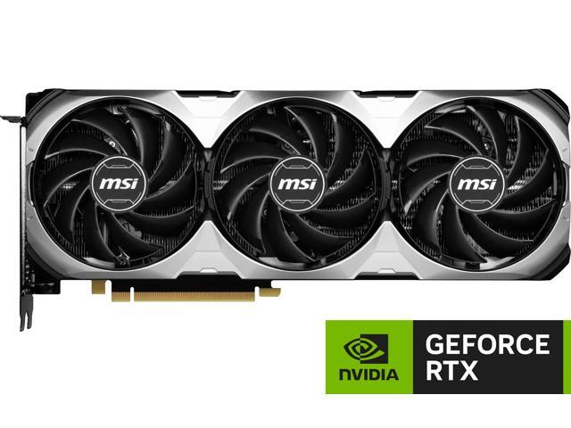 MSI Ventus GeForce RTX 4070 Ti 12GB GDDR6X PCI Express 4.0 Video Card RTX  4070 Ti VENTUS 3X 12G OC