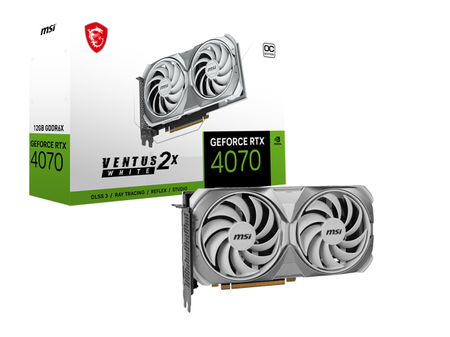 MSI GeForce RTX 4070 VENTUS 2X 12G OC-