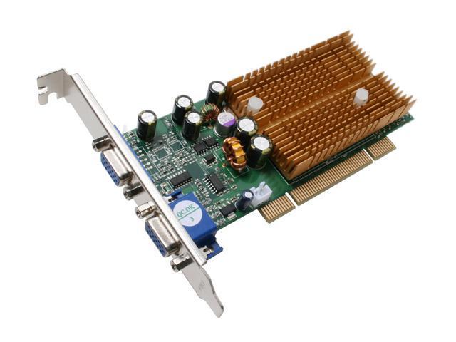 JATON GeForce 6200 128MB DDR PCI Video Card VIDEO-338PCI-128TWIN