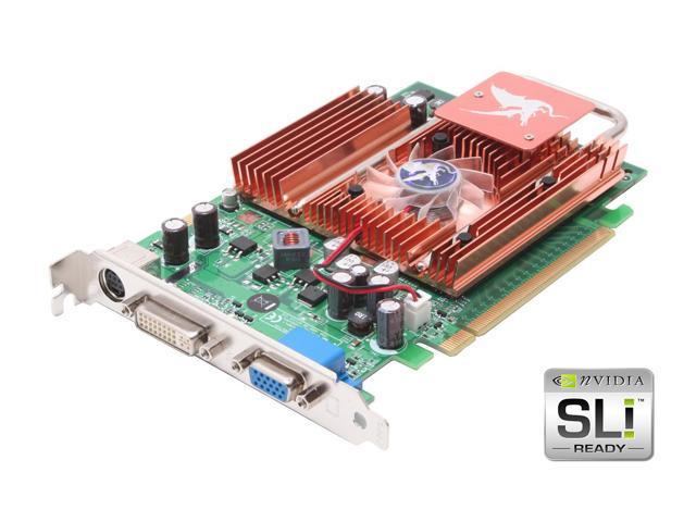 BIOSTAR GeForce 6600GT 256MB GDDR2 PCI Express x16 SLI Support Video Card V6602GS21
