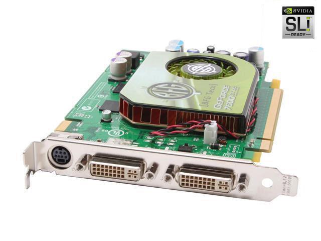 BFG Tech GeForce 7600GT 256MB GDDR3 PCI Express x16 SLI Support Video Card BFGR76256GTOCE