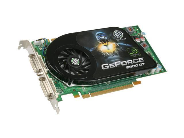 BFG Tech GeForce 9800 GT 1GB GDDR3 PCI Express 2.0 x16 SLI Support Video Card BFGE981024GTGE