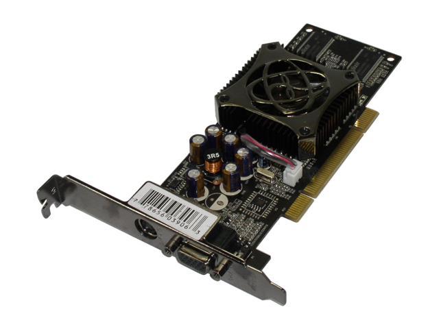 XFX GeForce FX 5200 128MB DDR PCI Low Profile Video Card PV-T64K-NT