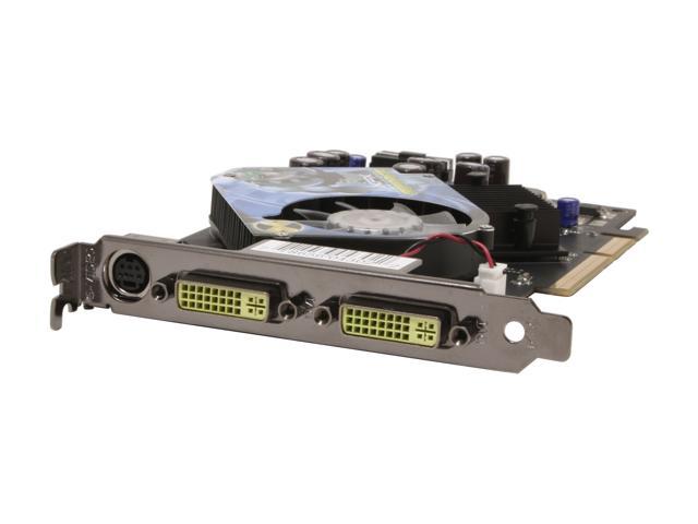 XFX PVT73AUDE3 GeForce 7600GT 256MB 128-bit GDDR3 AGP 4X/8X Video Card