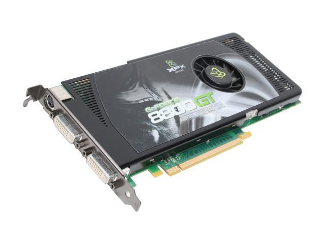 XFX GeForce 8800 GT 512MB GDDR3 PCI Express 2.0 x16 SLI Support Video Card PVT88PYDF4