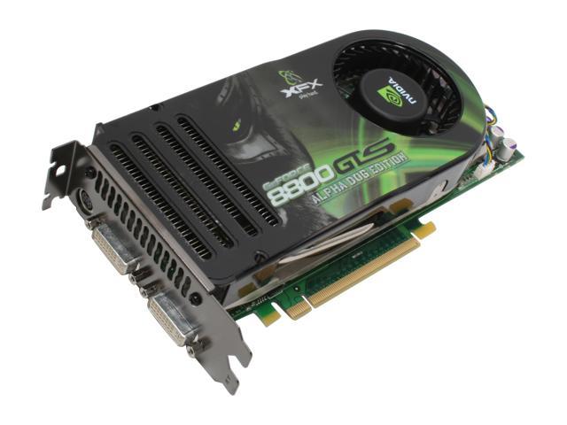 XFX GeForce 8800 GTS 640MB GDDR3 PCI Express x16 SLI Support Video Card PVT80GTDF4