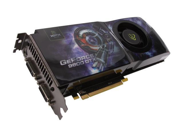 XFX GeForce 9800 GTX+ 512MB GDDR3 PCI Express 2.0 x16 SLI Support Video Card PVT98WYDFH