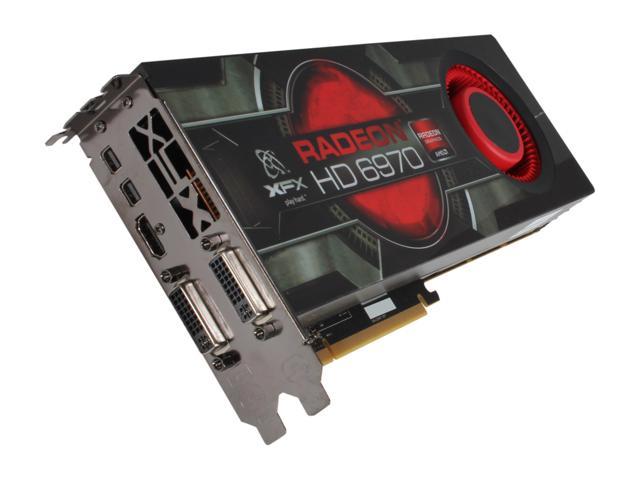 XFX Radeon HD 6970 2GB GDDR5 PCI Express 2.1 x16 CrossFireX Support Video Card with Eyefinity HD-697A-CNFC