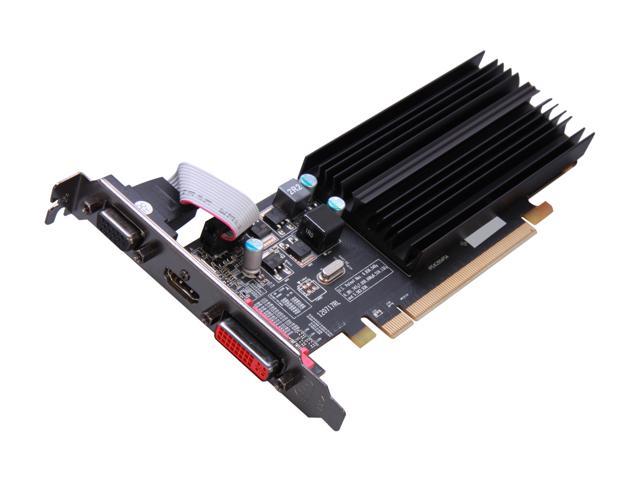XFX Radeon HD 6450 2GB DDR3 PCI Express 2.1 CrossFireX Support Low Profile Ready Video Card HD-645X-CLH2