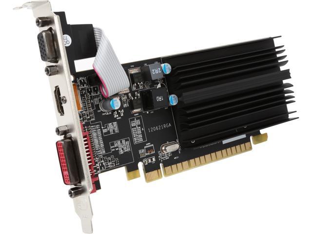 XFX One R-Series Radeon HD 5450 A12 2GB DDR3 PCI Express 2.1 Low Profile Ready Deluxe Edition Video Card ON-XFX1-DLX2
