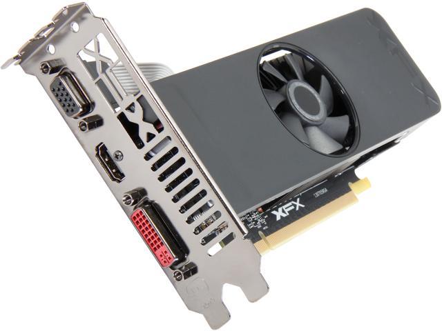 XFX Radeon R7 250 1GB GDDR5 PCI Express 3.0 CrossFireX Support Low Profile Ready Video Card R7-250A-ZLF4