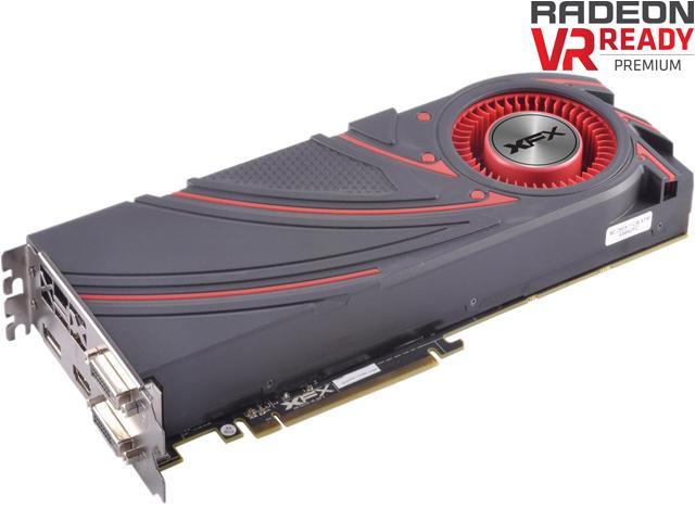 Xfx Radeon R9 390x Directx 12 R9 390x 8bd6 Video Card Newegg Com