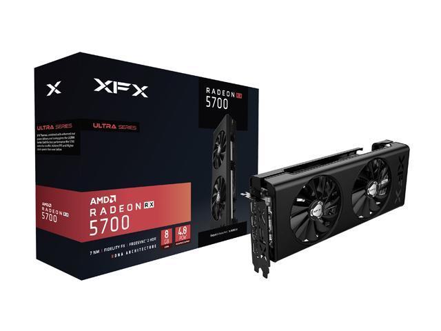 Xfx Radeon Rx 5700 Directx 12 Rx 57xl8lbd6 Video Card Newegg Com