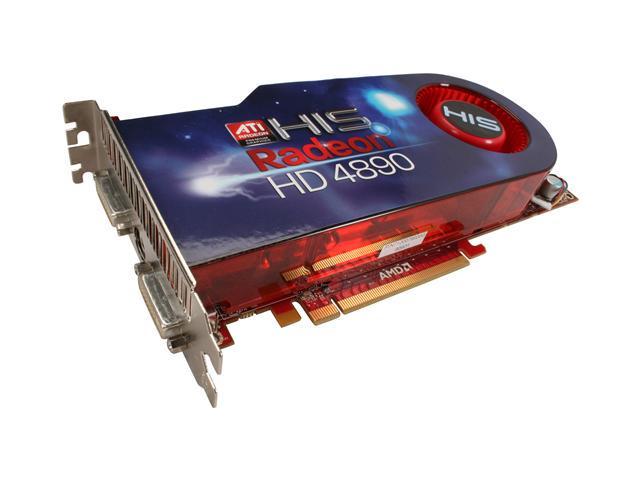 HIS Radeon HD 4890 1GB GDDR5 PCI Express 2.0 x16 CrossFireX Support Video Card - Turbo OC Edition H489FT1GP