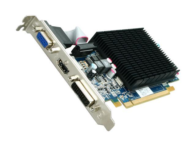 HIS Silence Radeon HD 5570 1GB DDR3 PCI Express 2.1 x16 Low Profile Ready Video Card H557HR1G
