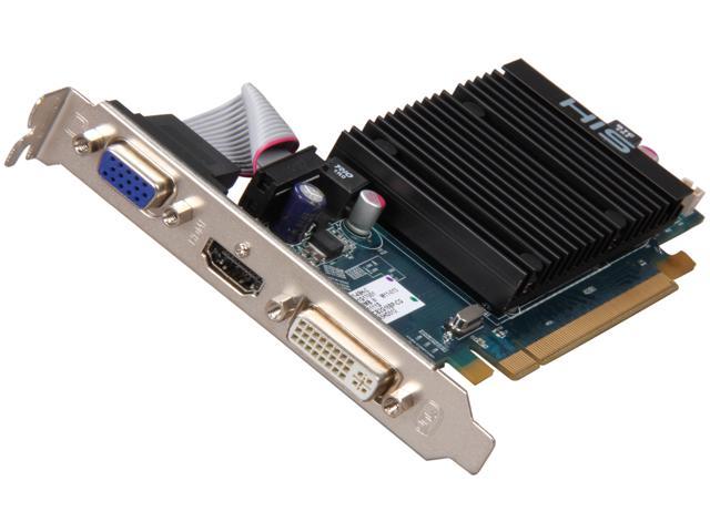 HIS Radeon HD 5450 512MB DDR3 PCI Express 2.1 x16 Low Profile Ready Video Card H545HO512