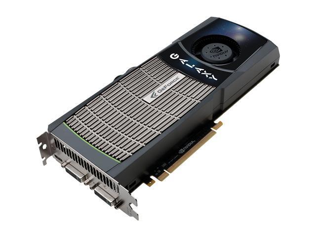Galaxy GeForce GTX 480 (Fermi) 1536MB DDR5 PCI Express 2.0 x16 SLI Support Video Card 80XLH5HS8GUX