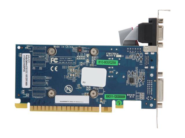 Galaxy 61TGS4HX2LTX GeForce GT 610 GC 1GB 64-bit DDR3 PCI Express 2.0