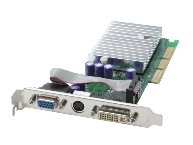 FujiPLUS GeForce FX 5200 128MB DDR AGP 4X/8X Low Profile Video Card FP-FX5200