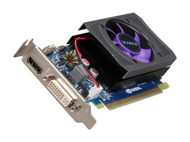 SPARKLE GeForce GT 430 (Fermi) 1GB DDR3 PCI Express 2.0 x16 Low Profile Video Card RXT4301024S3LNM