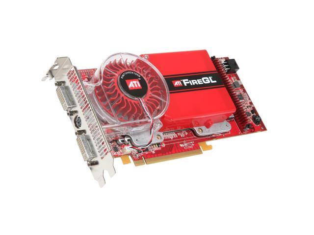 AMD FireGL V7200 100-505121 256MB 512-bit GDDR3 PCI Express x16 Workstation Video Card