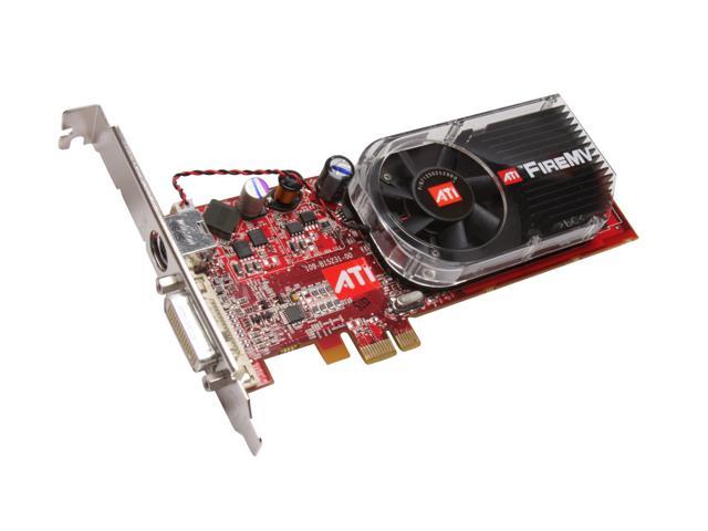 Used Like New Amd Firemv 2250 100 256mb Gddr2 Pci Express X1 Workstation Video Card Newegg Com