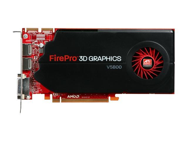 AMD FirePro V5800 100-505605 1GB 128-bit GDDR5 PCI Express 2.0 x16