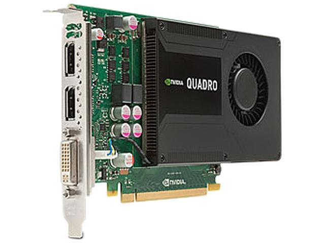 HP Quadro K2000 C2J93AT 2GB 128-bit GDDR5 PCI Express 2.0 x16 Plug-in Card Graph Smart Buy