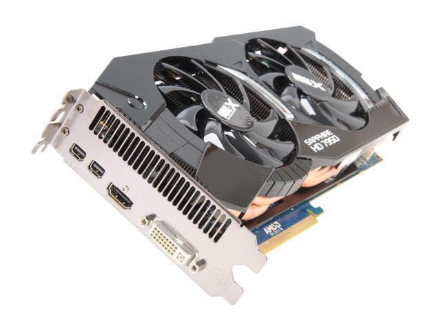 SAPPHIRE Radeon HD 7950 3GB GDDR5 PCI Express 3.0 x16 CrossFireX Support Video Card 100352-2L