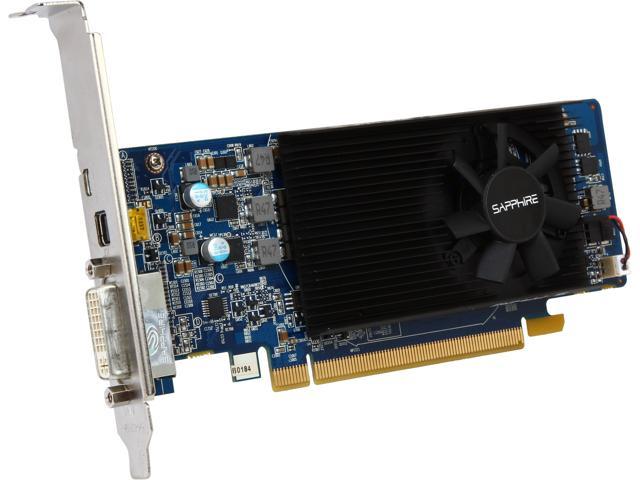 SAPPHIRE  11202-10CPO  Radeon HD 7750  1GB  128-Bit  GDDR5  CrossFireX Support Low Profile  Video Card Manufactured Recertified